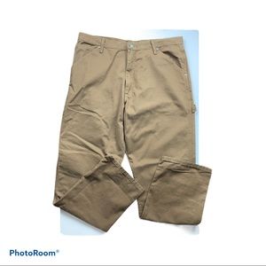 Men’s Wrangler 36x32 Brown 100% Cotton Pants